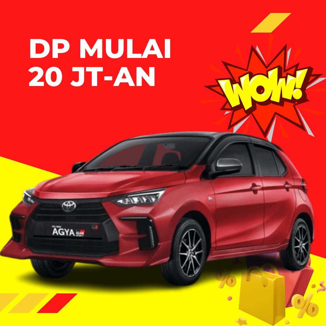 dealer toyota jakarta selatan - harga agya - kredit agya