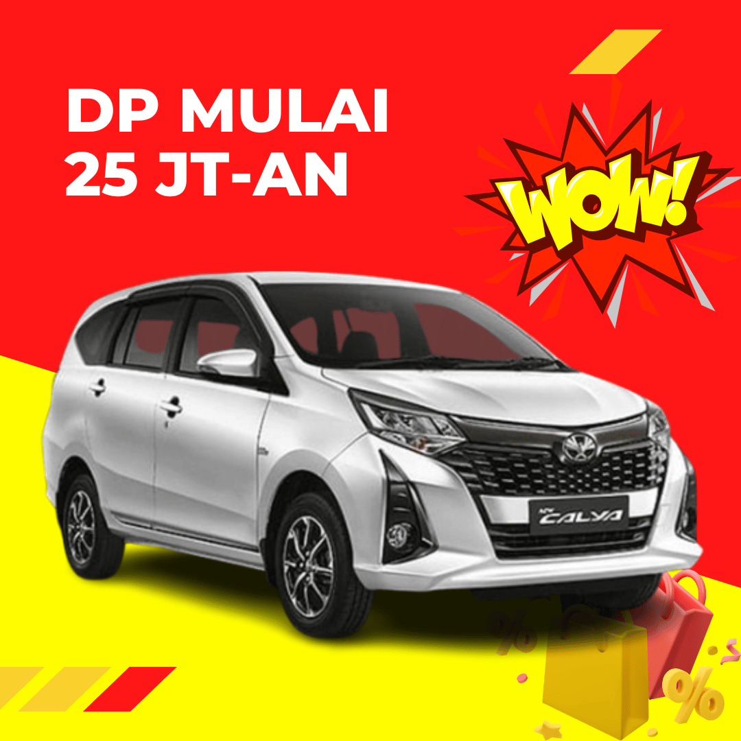 promo toyota jakarta selatan - harga calya - kredit calya
